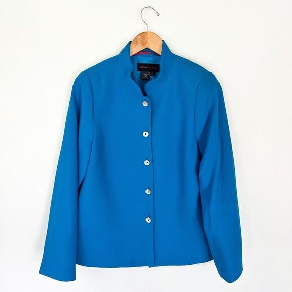 Teal Women's Blazer - Picture 2 of 9